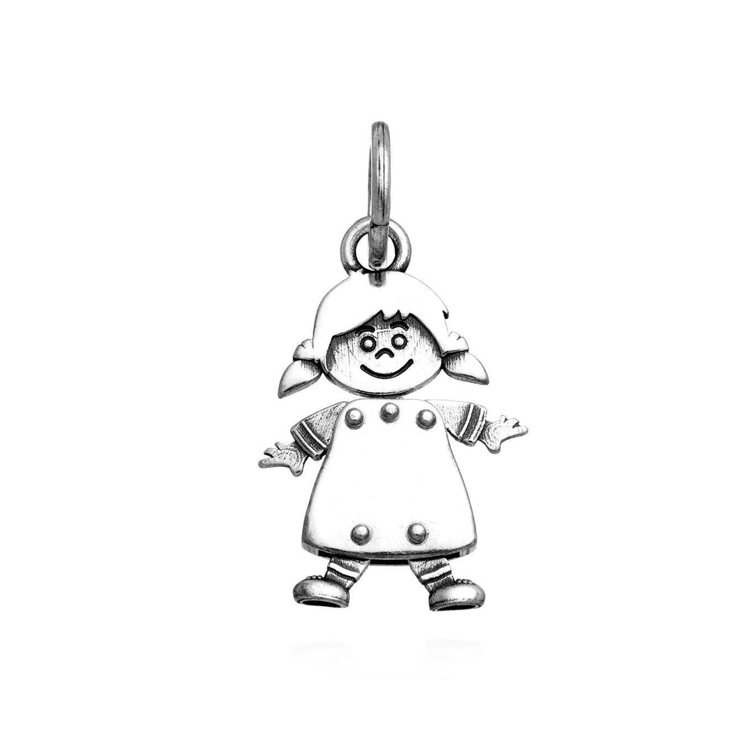 Γούρι Giovanni Raspini Bimba ασημί 925 11446 - Capodagli 1937