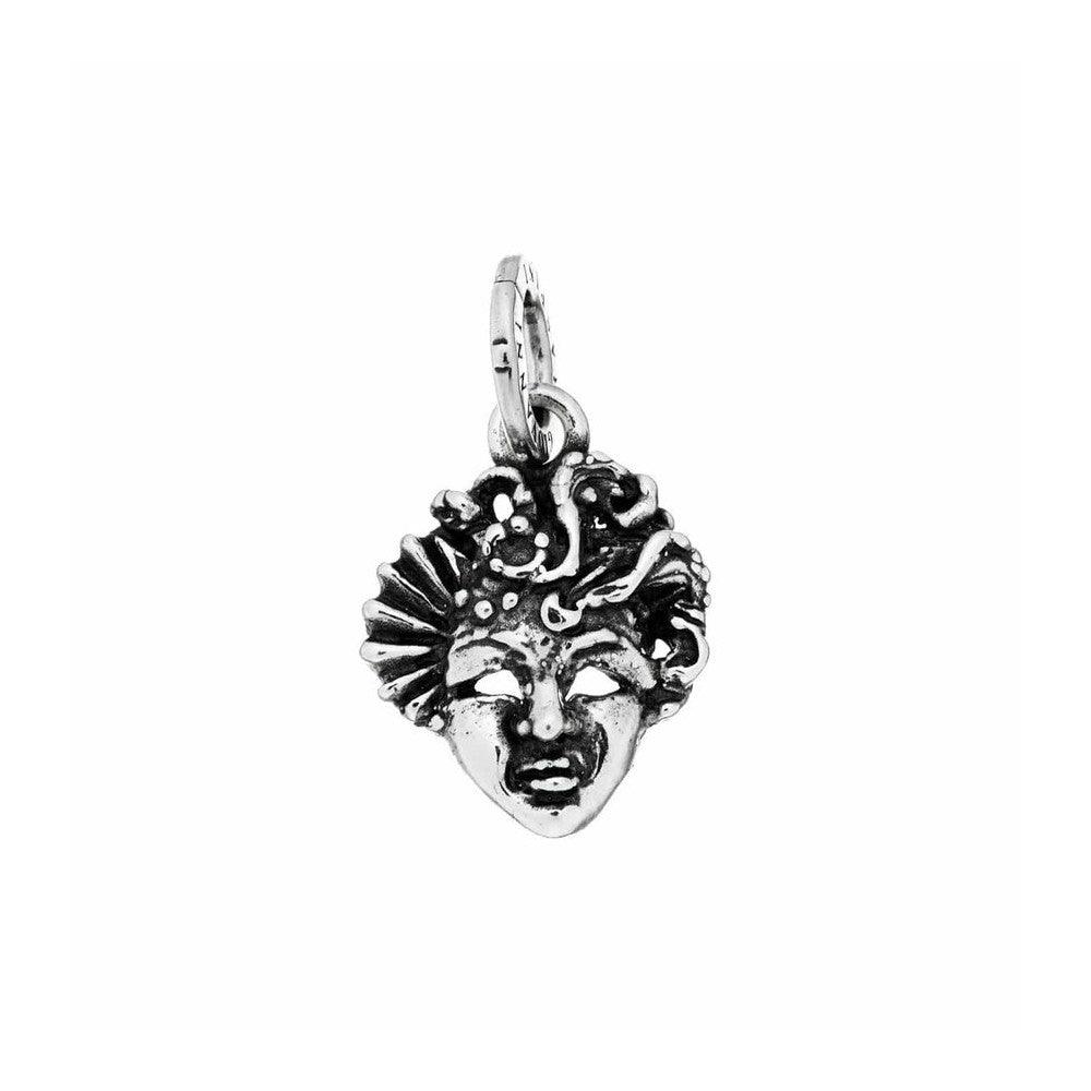 Colgante con dije de Giovanni Raspini Máscara de la Reina plata 925 9476 - Capodagli 1937