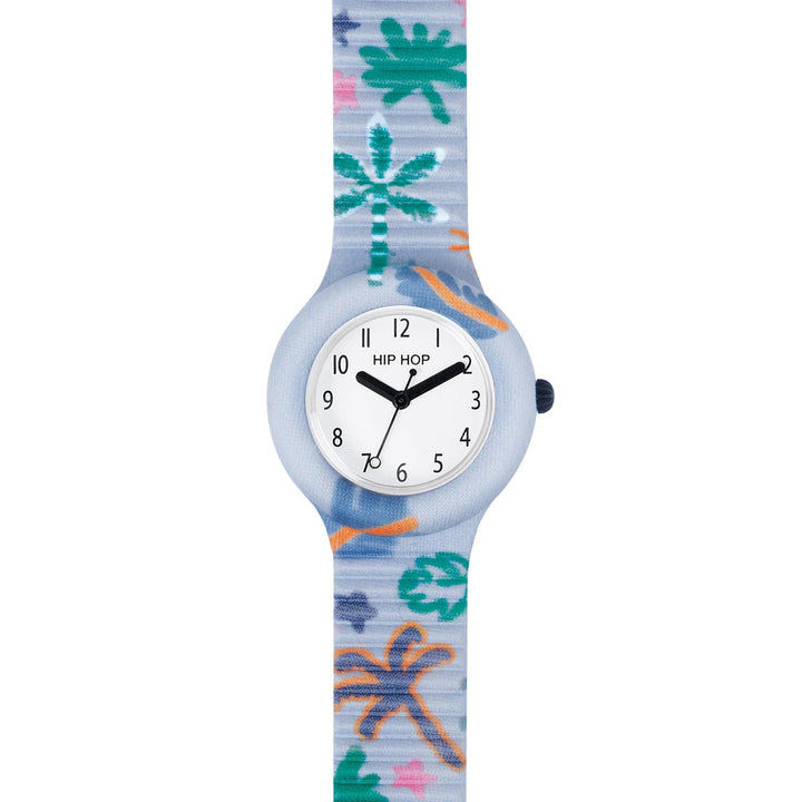 Hip Hop -kello PALM SPRINGS LIGHT BLUE California Vibes -kokoelma 32mm HWU1214 - Capodagli 1937