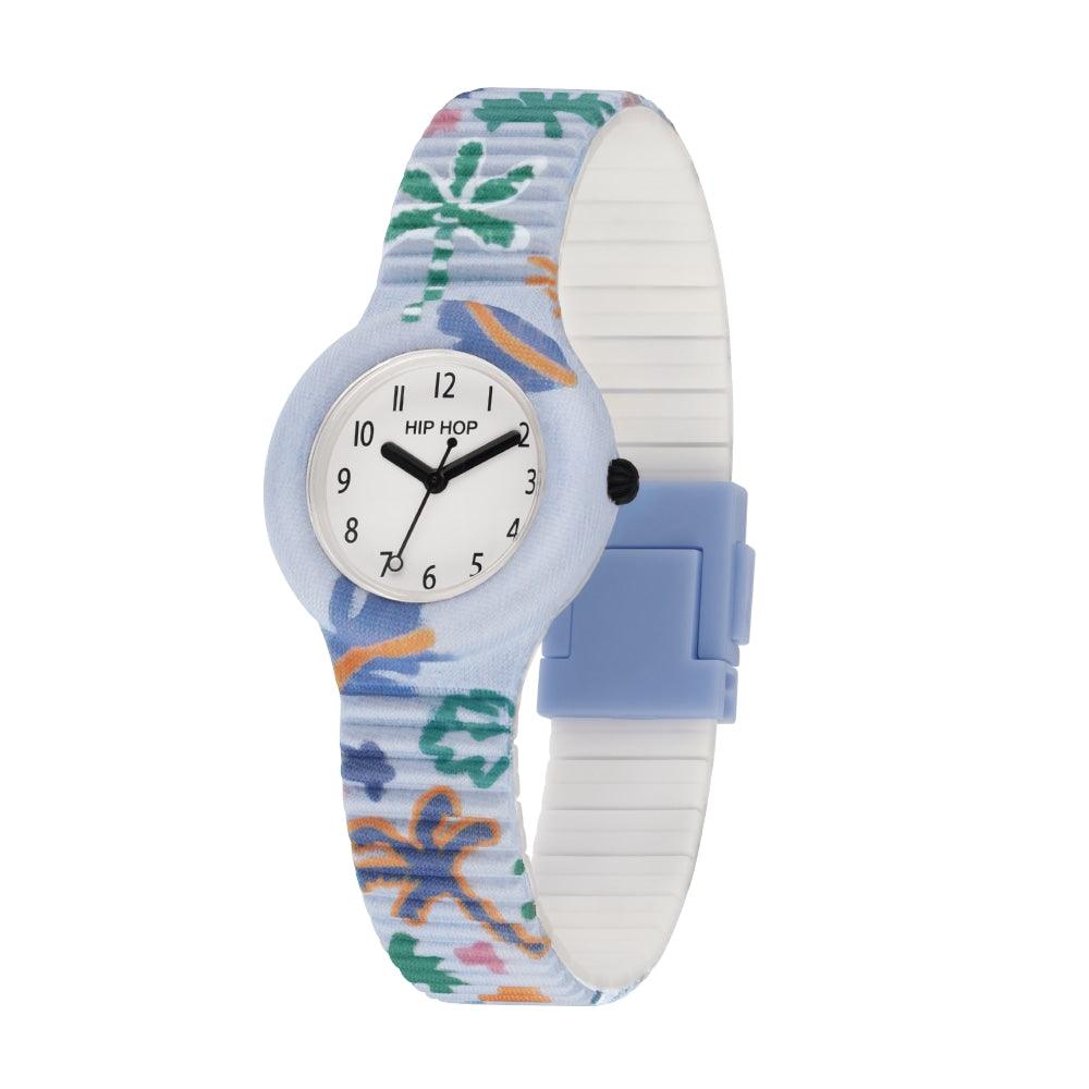 Hip Hop -kello PALM SPRINGS LIGHT BLUE California Vibes -kokoelma 32mm HWU1214 - Capodagli 1937