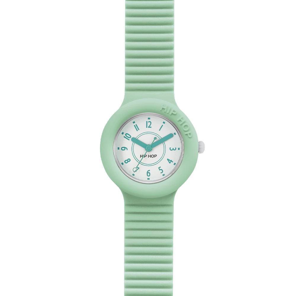 Relógio Hip Hop PASTEL GREEN Coleção de números 32 mm HWU0633 - Capodagli 1937