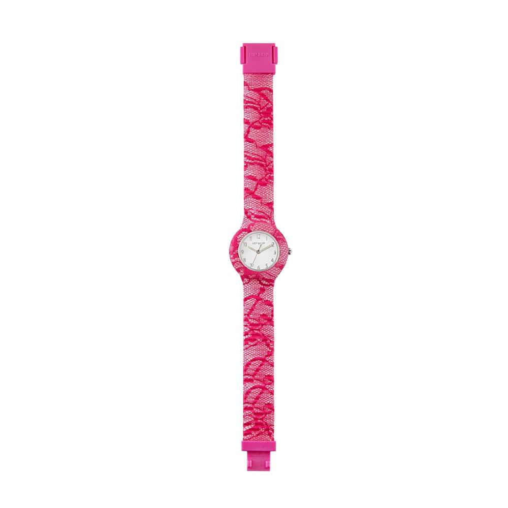 Relógio Hip Hop PINK LACE Coleção Lace 32mm HWU1187 - Capodagli 1937