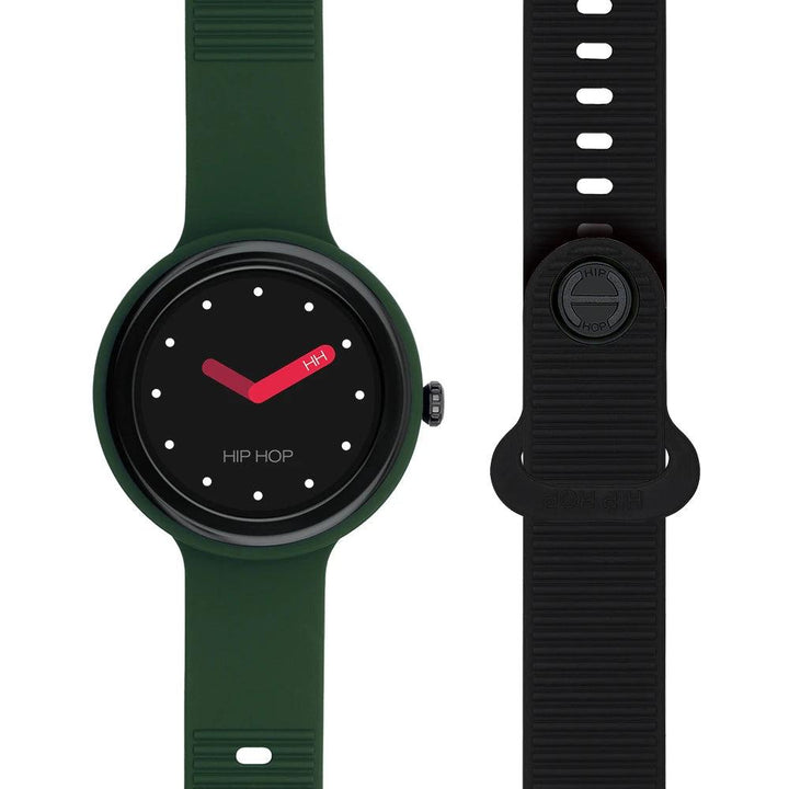 Relógio smartwatch Hip Hop Hero.Next Jungle Verde 41mm HWU1198 - Capodagli 1937