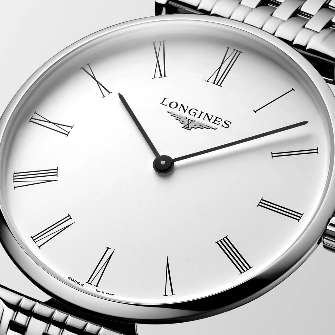 Longines kello La Grande Classique De Longines 38mm valkoinen kvartsiteräs L4.866.4.11.6