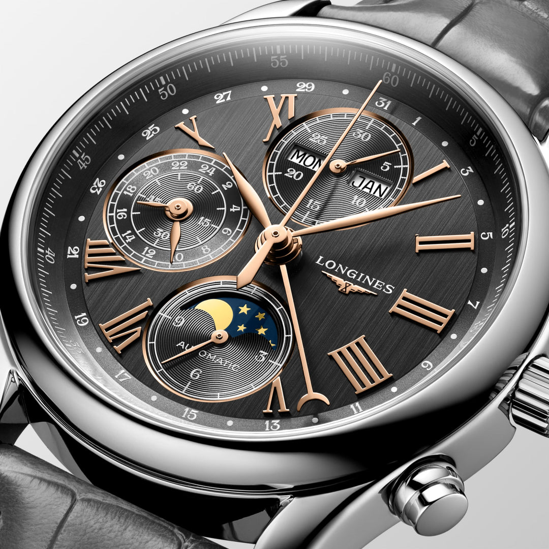 LONGINES – LA FASE LUNA CRONO DE LA COLECCIÓN LONGINES MASTER – L2.673.4.61.2