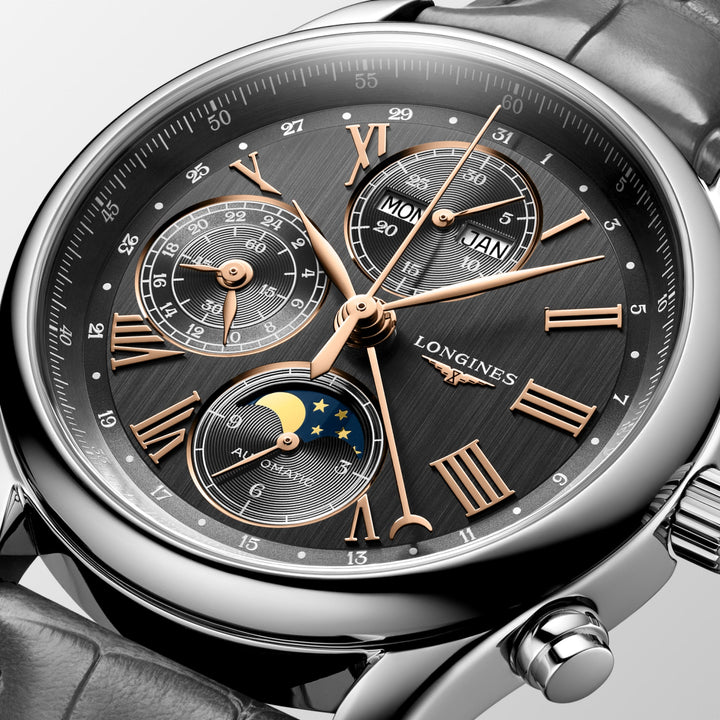 LONGINES – LA FASE LUNA CRONO DE LA COLECCIÓN LONGINES MASTER – L2.673.4.61.2