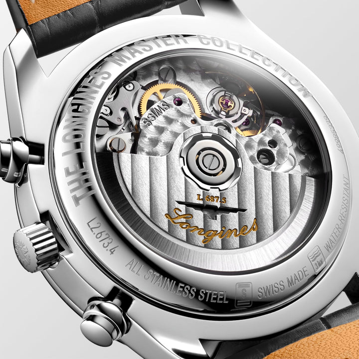 LONGINES – LA FASE LUNA CRONO DE LA COLECCIÓN LONGINES MASTER – L2.673.4.61.2