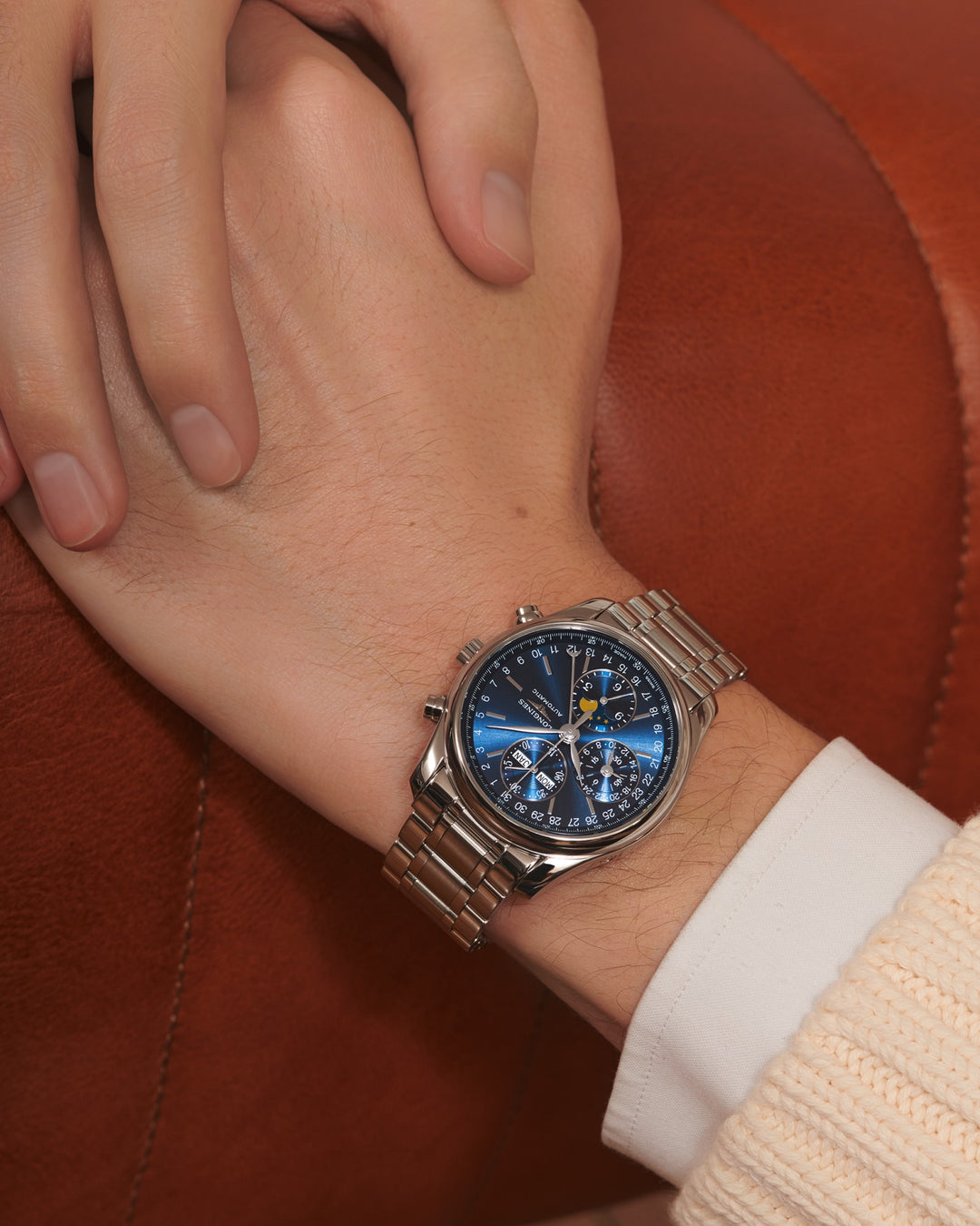 LONGINES – KOLEKCE LONGINES MASTER CHRONO MĚSÍČNÍ FÁZE – L2.673.4.92.6