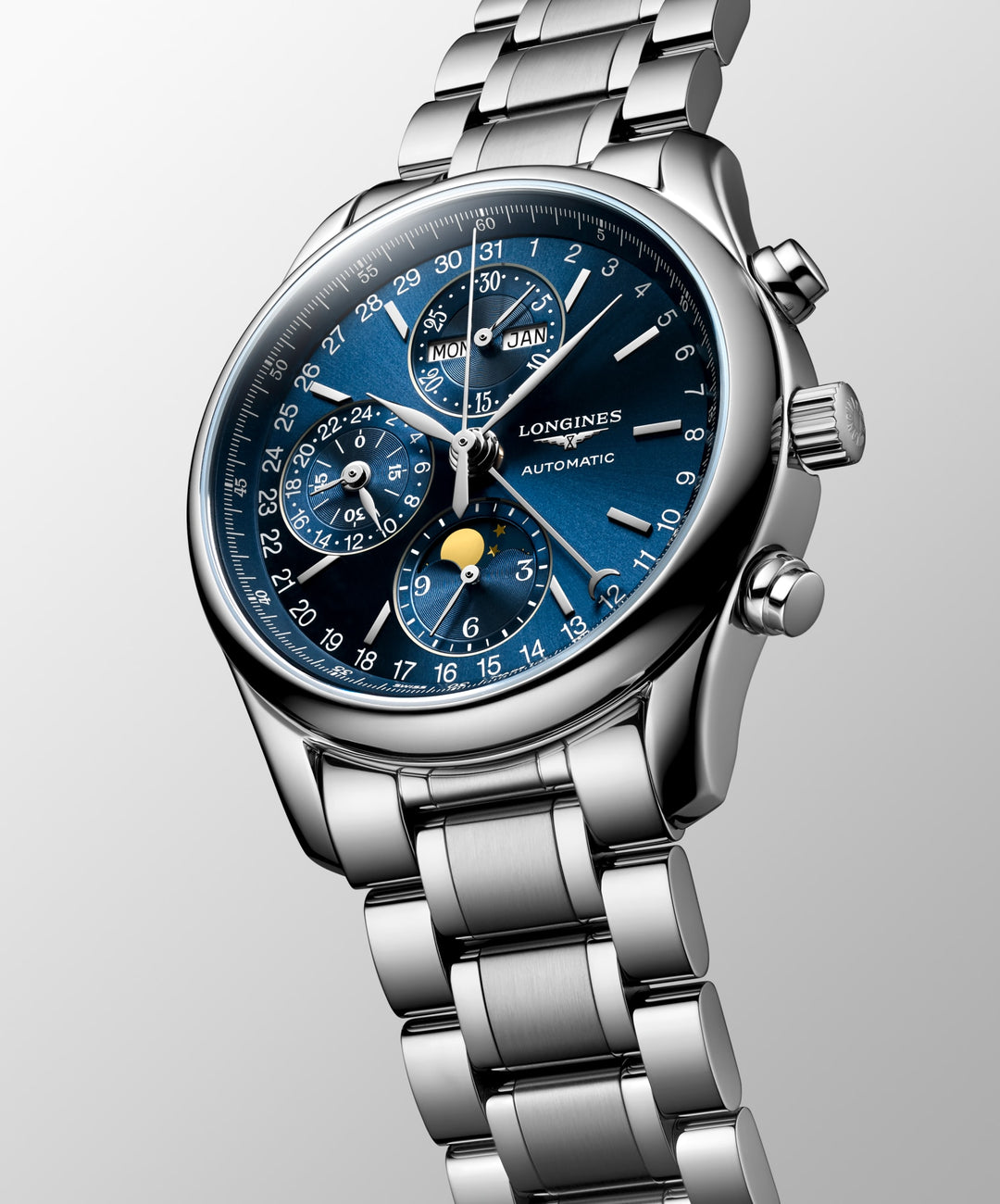 LONGINES – KOLEKCE LONGINES MASTER CHRONO MĚSÍČNÍ FÁZE – L2.673.4.92.6
