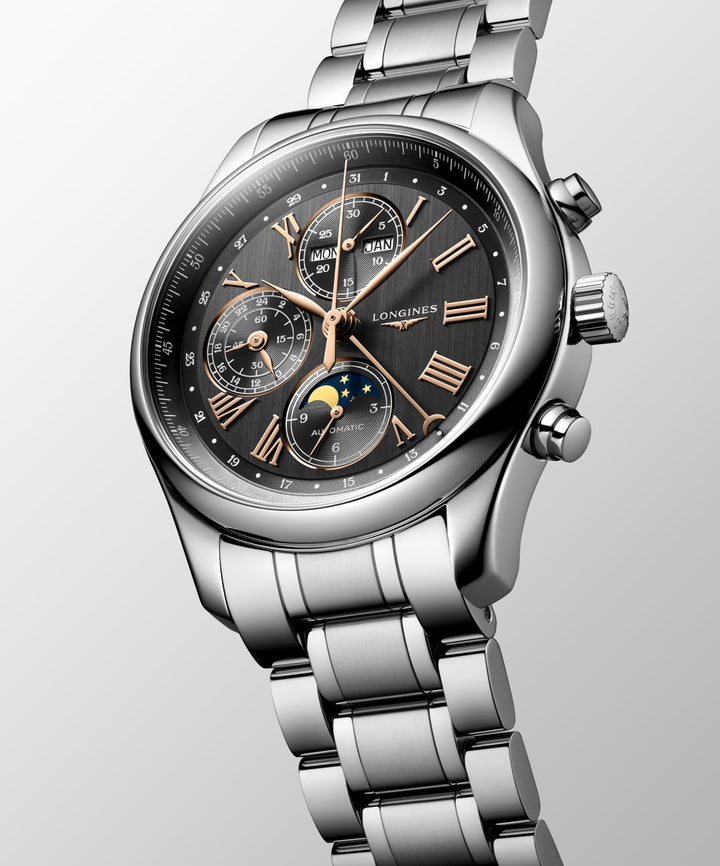 LONGINES – LA LONGINES MASTER COLLECTION CHRONO PHASE DE LUNE – L2.773.4.61.6
