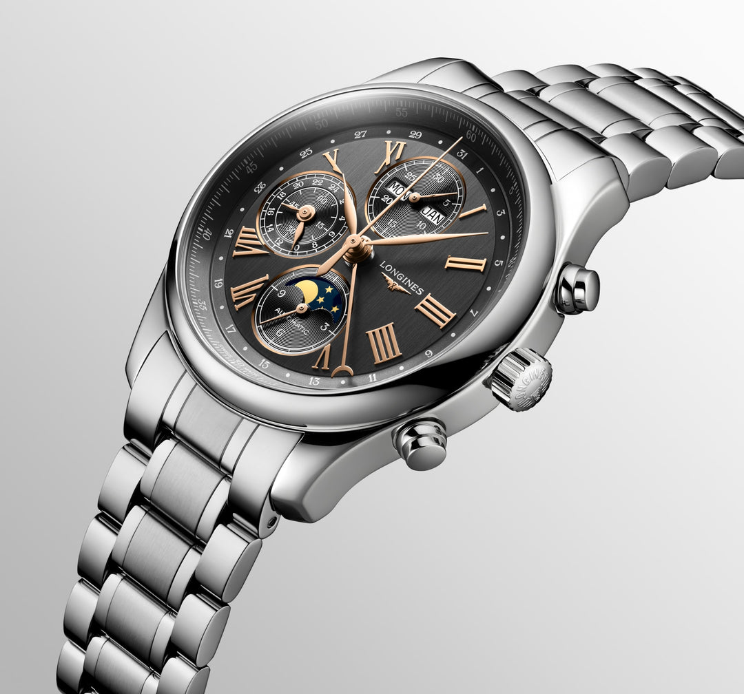 LONGINES – LA LONGINES MASTER COLLECTION CHRONO PHASE DE LUNE – L2.773.4.61.6
