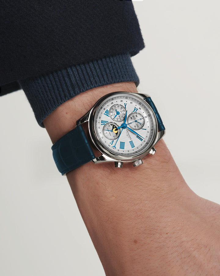 LONGINES – A LONGINES MASTER COLLECTION CHRONO MOONPHASE – L2.773.4.71.2