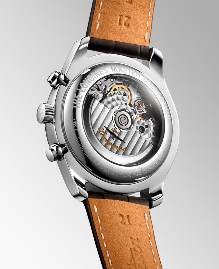 LONGINES – DE LONGINES MASTER COLLECTIE CHRONO MOONPHASE – L2.773.4.78.3