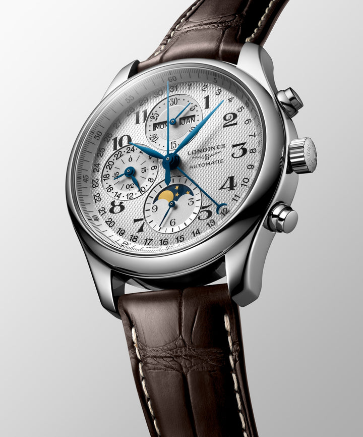 LONGINES – DE LONGINES MASTER COLLECTIE CHRONO MOONPHASE – L2.773.4.78.3
