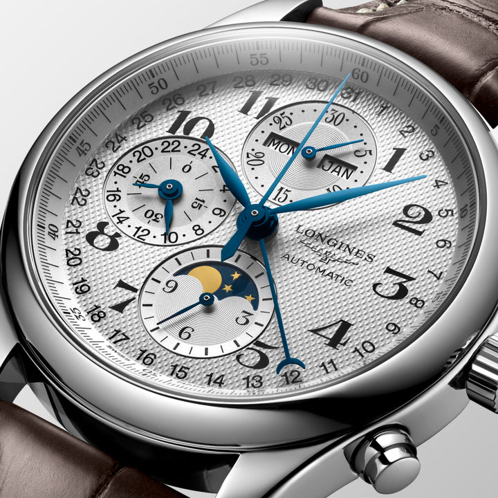LONGINES – DE LONGINES MASTER COLLECTIE CHRONO MOONPHASE – L2.773.4.78.3