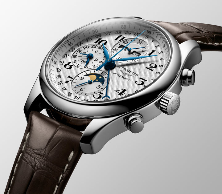 LONGINES – DE LONGINES MASTER COLLECTIE CHRONO MOONPHASE – L2.773.4.78.3
