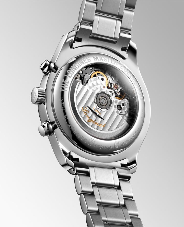LONGINES – DE LONGINES MASTER COLLECTIE CHRONO MOONPHASE – L2.773.4.92.6