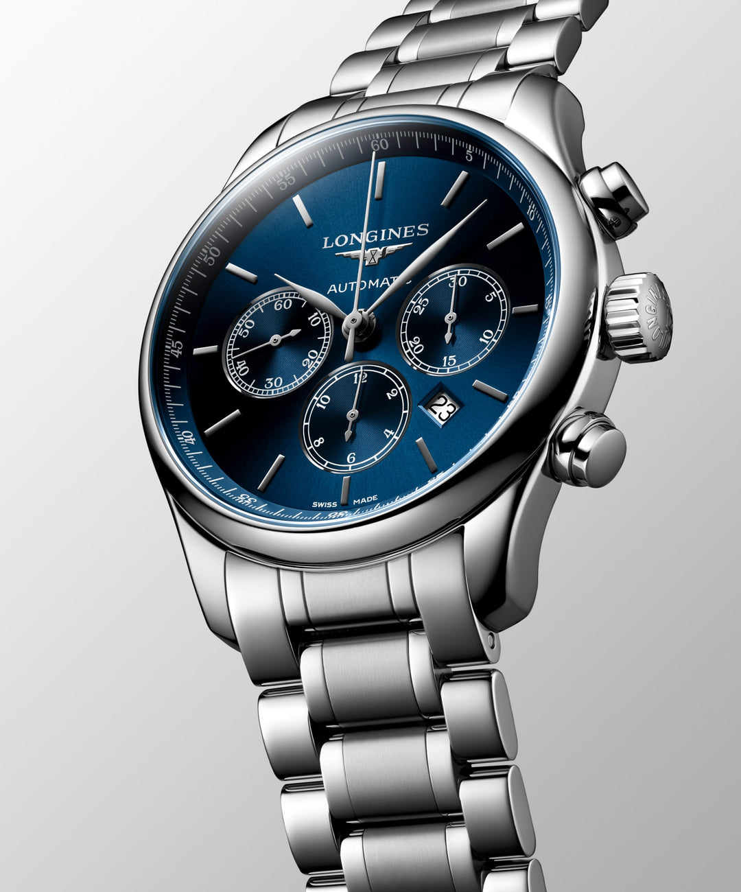 LONGINES – DE LONGINES MASTER COLLECTIE CHRONOGRAAF – L2.859.4.92.6