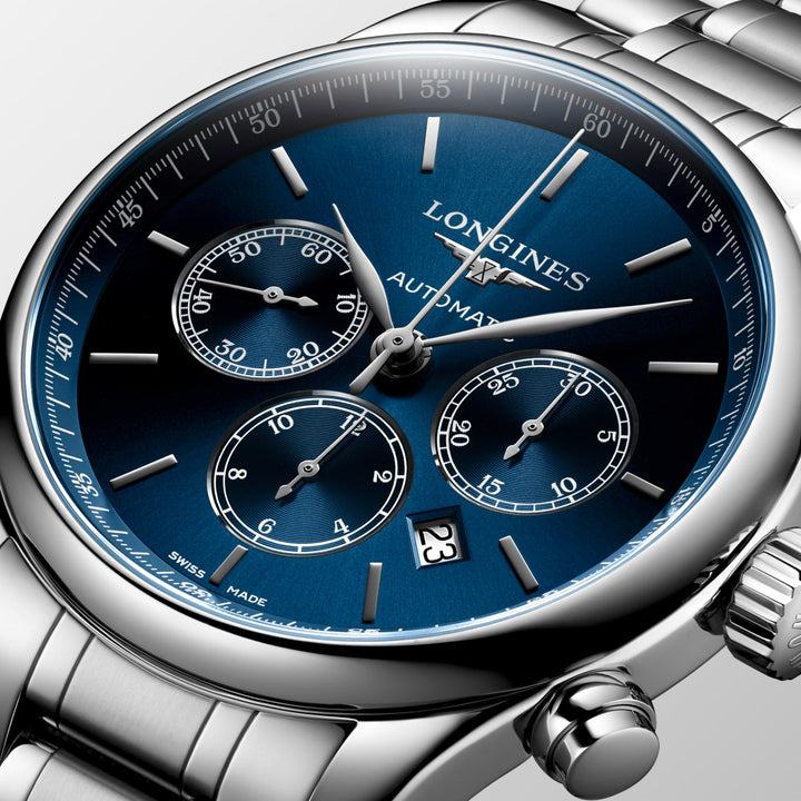LONGINES – DE LONGINES MASTER COLLECTIE CHRONOGRAAF – L2.859.4.92.6