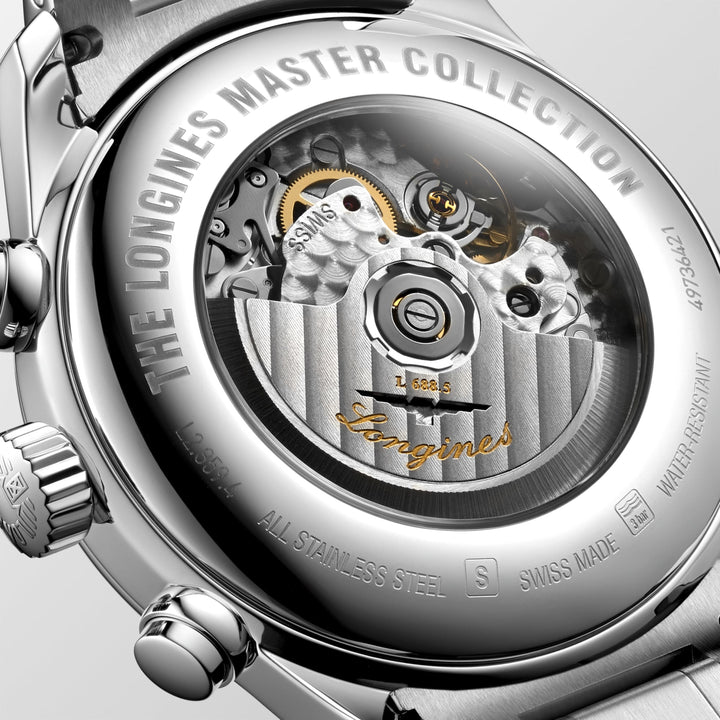 LONGINES – DE LONGINES MASTER COLLECTIE CHRONOGRAAF – L2.859.4.92.6