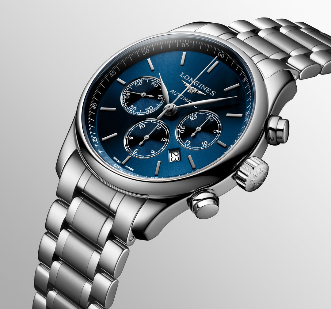 LONGINES – DE LONGINES MASTER COLLECTIE CHRONOGRAAF – L2.859.4.92.6