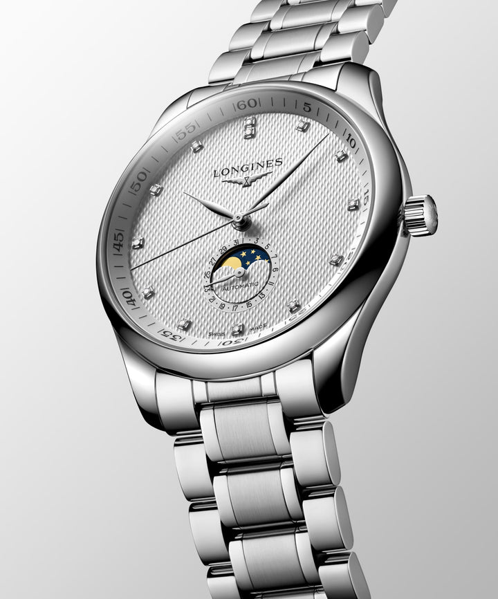 LONGINES – KOLEKCJA MASTER LONGINES MOONPHASE – L2.919.4.77.6