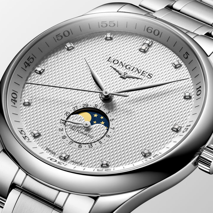 LONGINES – KOLEKCJA MASTER LONGINES MOONPHASE – L2.919.4.77.6