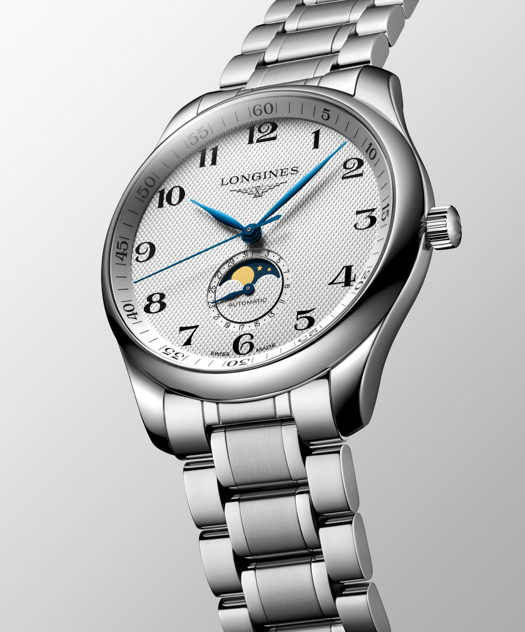 LONGINES – DE LONGINES MASTER COLLECTIE MOONPHASE – L2.919.4.78.6