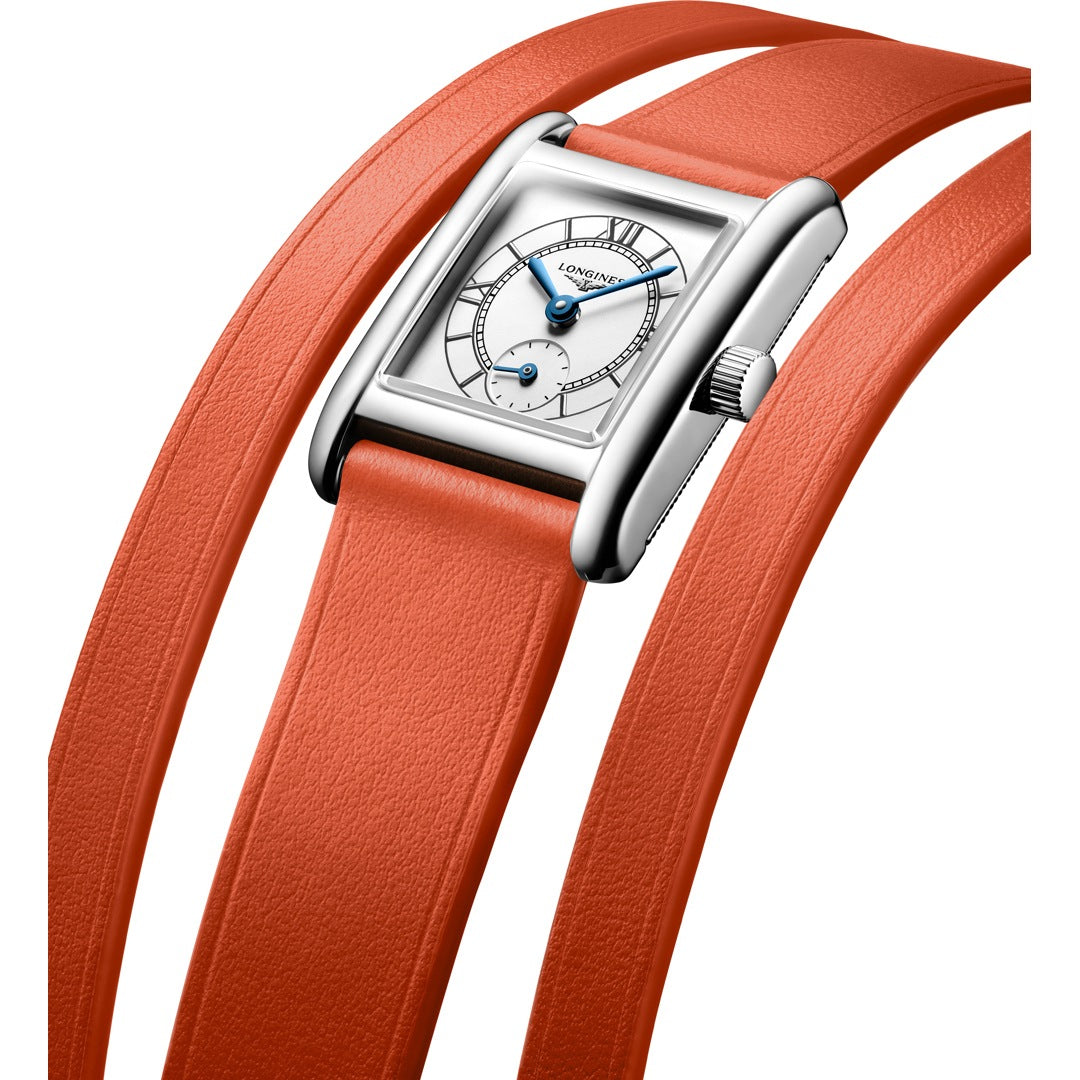 Longines Mini Dolcevita ur 21,50x29,00 sølvkvartsstål L5.200.4.71.0