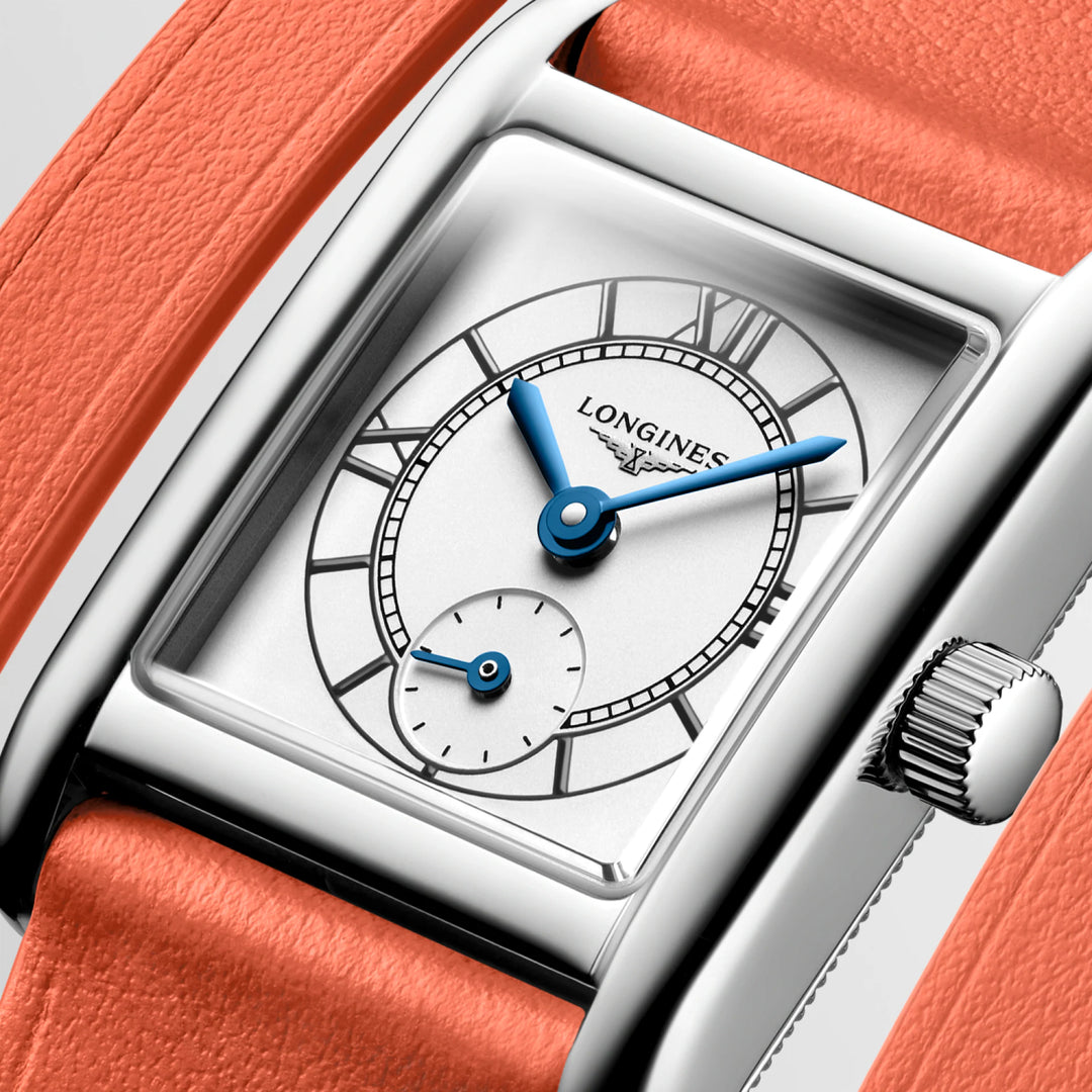 Longines Mini Dolcevita ur 21,50x29,00 sølvkvartsstål L5.200.4.71.0
