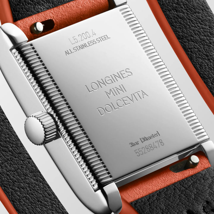 Longines Mini Dolcevita ur 21,50x29,00 sølvkvartsstål L5.200.4.71.0