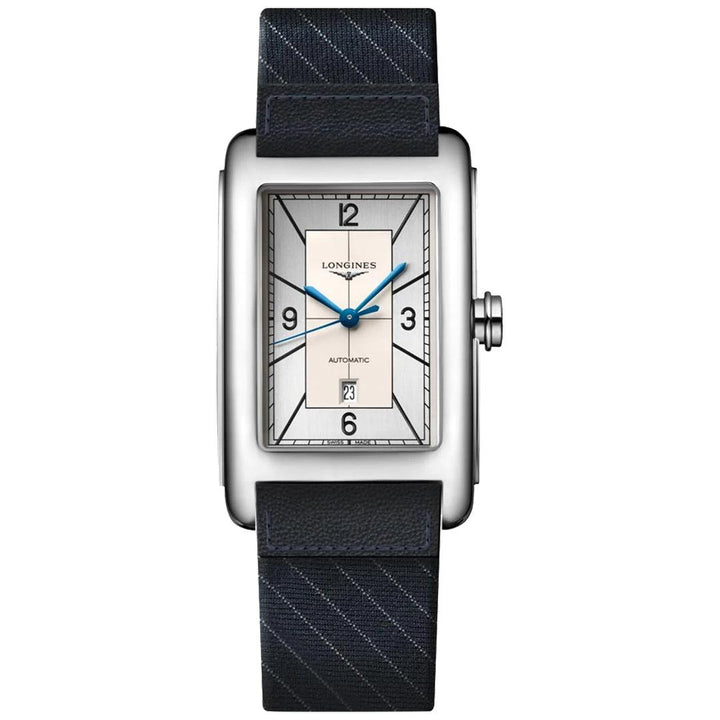Longines Dolcevita kello 27x43mm hopea automaattiteräs L5.757.4.73.8 - Capodagli 1937