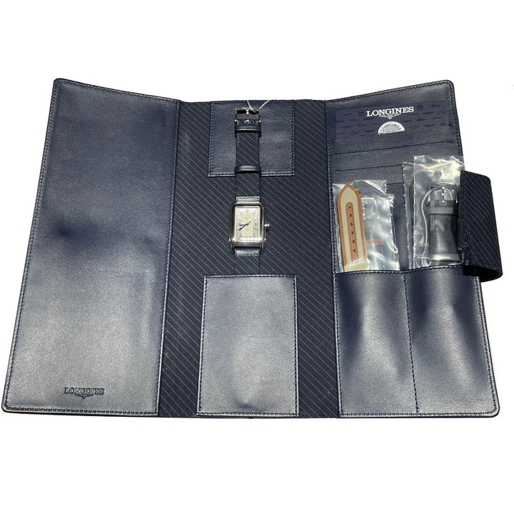 Longines Dolcevita kello 27x43mm hopea automaattiteräs L5.757.4.73.8 - Capodagli 1937