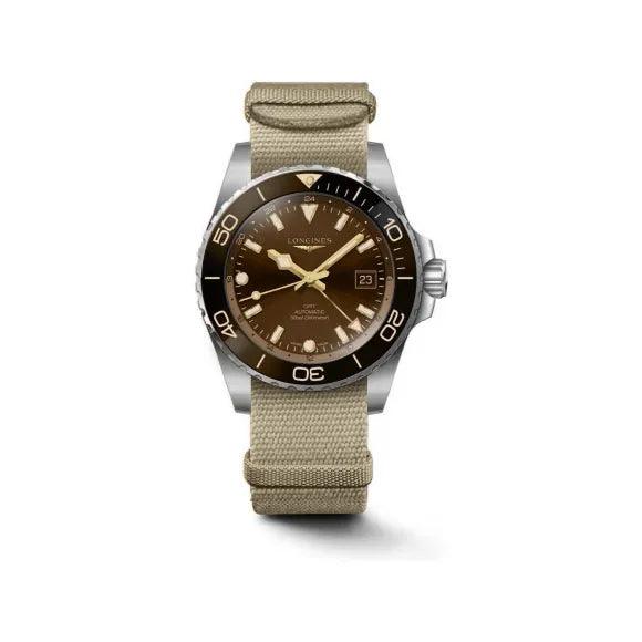 Longines HydroConquest ur 41mm brun automatisk stål L3.790.4.66.2 - Capodagli 1937