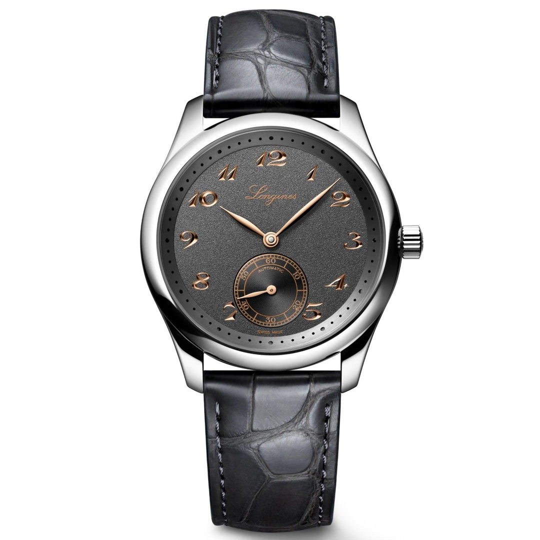 Longines Master Collection ur 38mm antracit automatisk stål L2.843.4.63.2 - Capodagli 1937