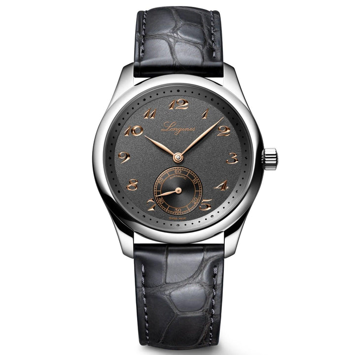 Longines orologio Master Collection 38mm antracite automatico acciaio L2.843.4.63.2 - Capodagli 1937
