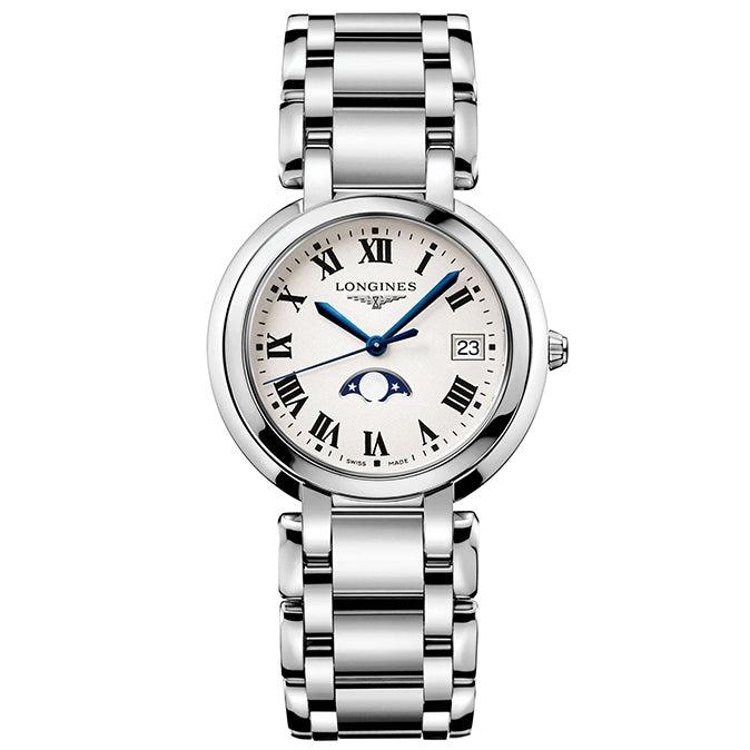 Longines Primaluna karóra 34 mm-es ezüst kvarc acél L8.116.4.71.6 - Capodagli 1937