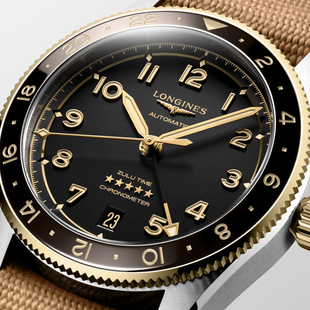 Longines orologio LONGINES SPIRIT ZULU TIME - L3.802.5.53.9