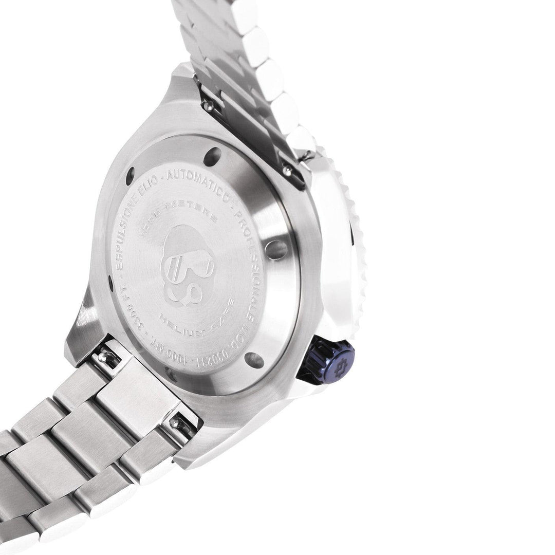 Lorenz Aquitania ur 44mm sort automatisk stål 030231CC - Capodagli 1937