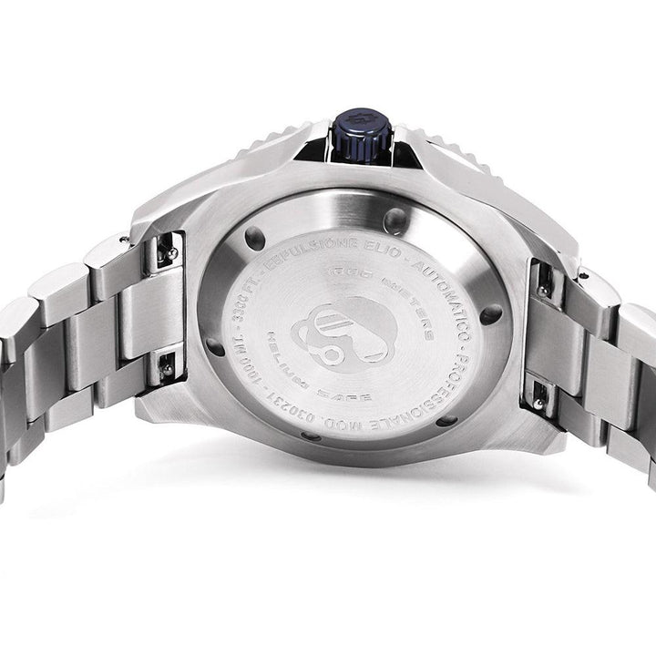 Lorenz Aquitania ur 44mm sort automatisk stål 030231CC - Capodagli 1937