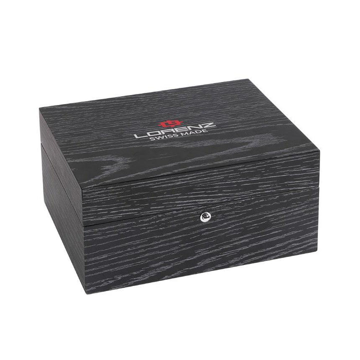 Lorenz Montenapoleone Relógio mergulhador 42 mm aço quartzo azul 090010BB - Capodagli 1937