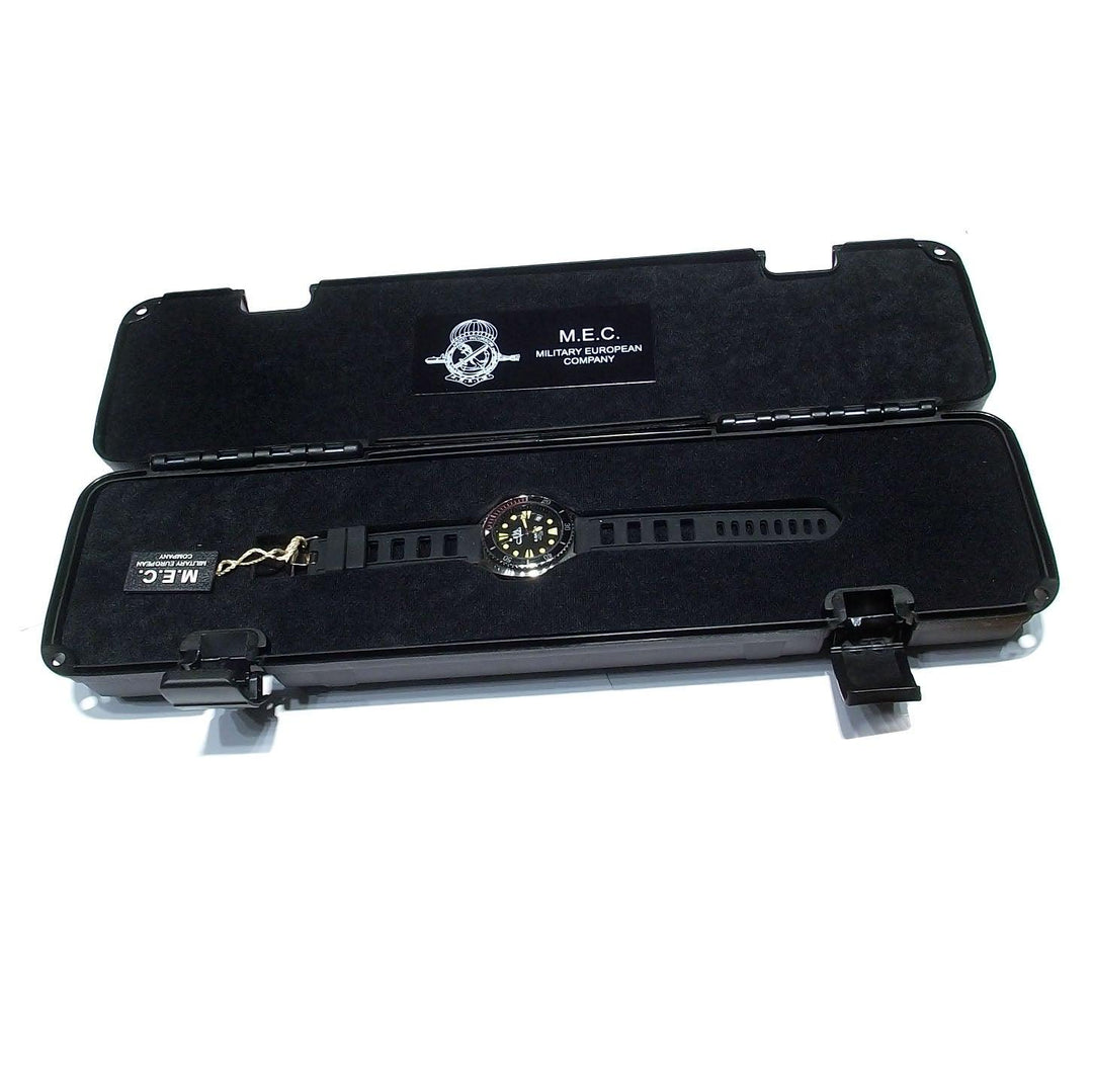 Hodinky MEC Group Gamma B 200mt A.N.A.I.M. 45mm černá křemenná ocel GAMMA 200-R - Capodagli 1937