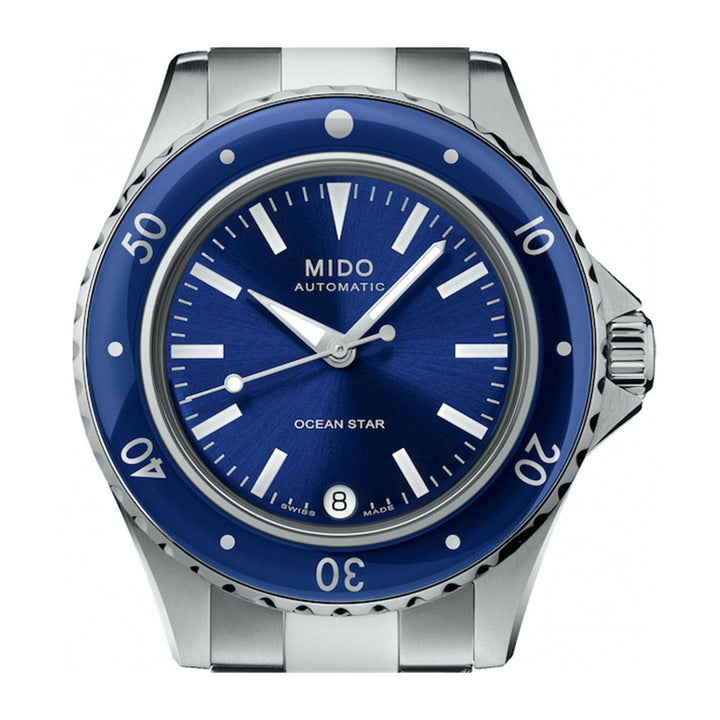 Mido Uhr Ocean Star 36,5 mm blauer Automatikstahl M026.207.11.041.00 – Capodagli 1937