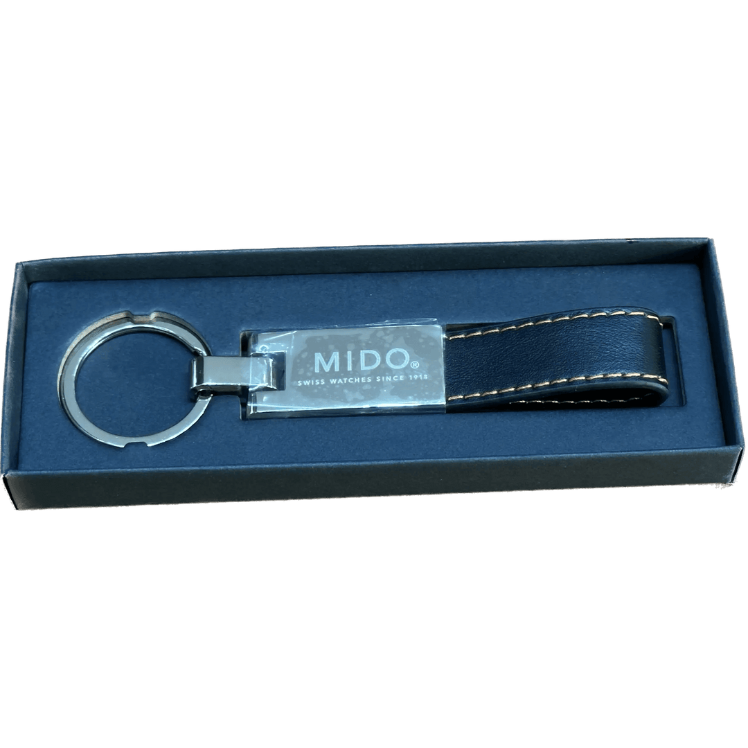 Porta-chaves Mido em couro de aço M803014347 - Capodagli 1937