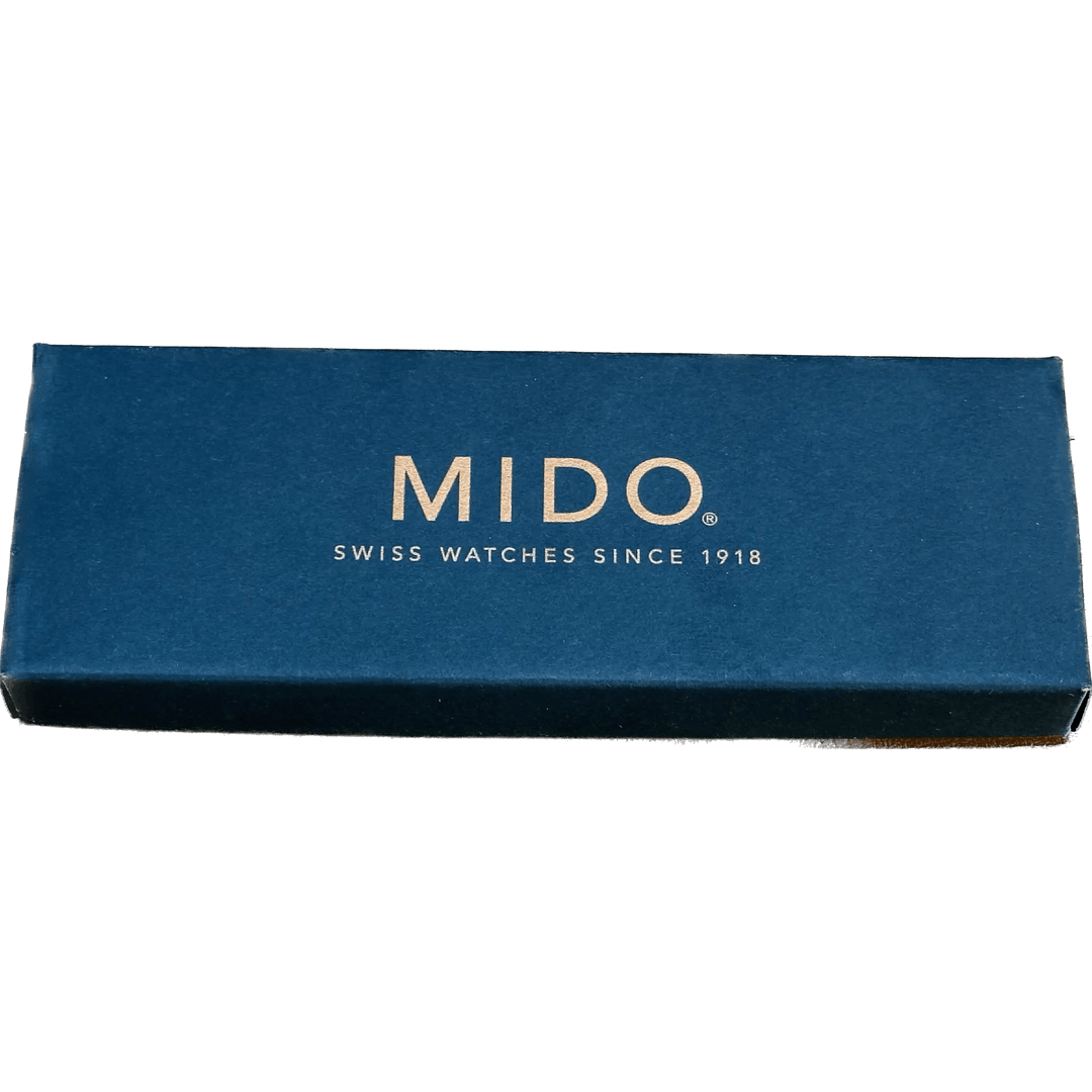 Porte-clés boucle cuir acier Mido M803014347 - Capodagli 1937