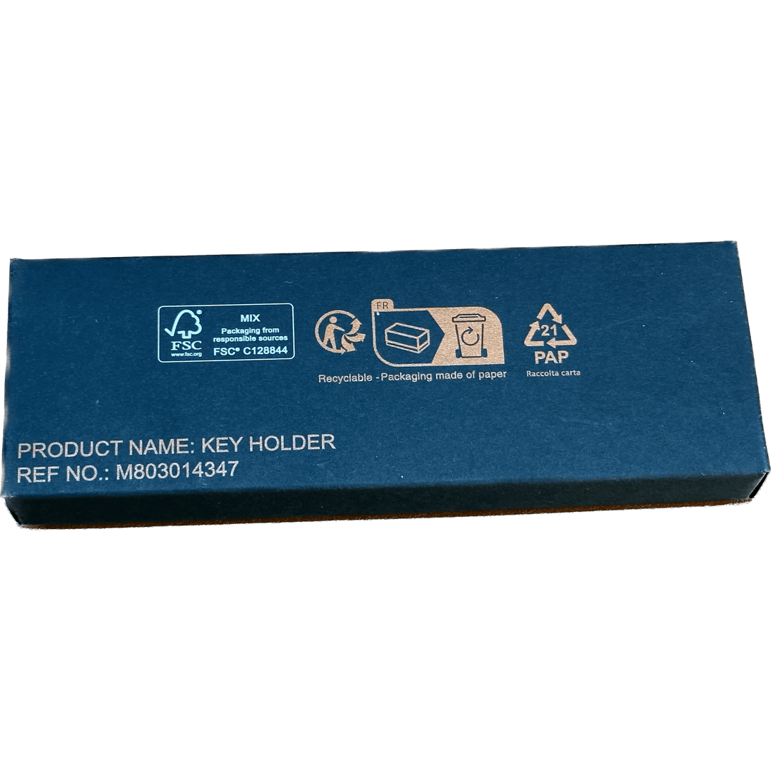 Porte-clés boucle cuir acier Mido M803014347 - Capodagli 1937