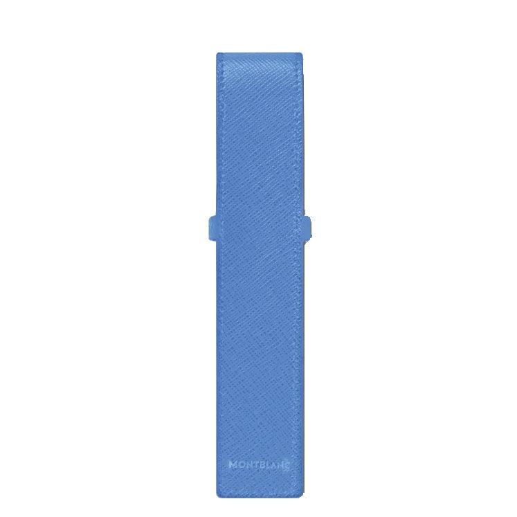 Etui Montblanc na 1 przyrząd do pisania Sartorial jasnoniebieski 198253 - Capodagli 1937