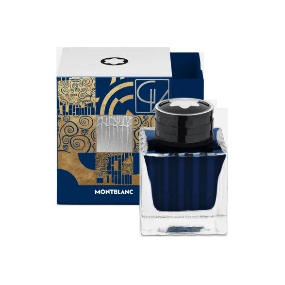 Montblanc bläckflaska Master of Art Homage to Gustav Klimt blå 50 ml 132938 - Capodagli 1937