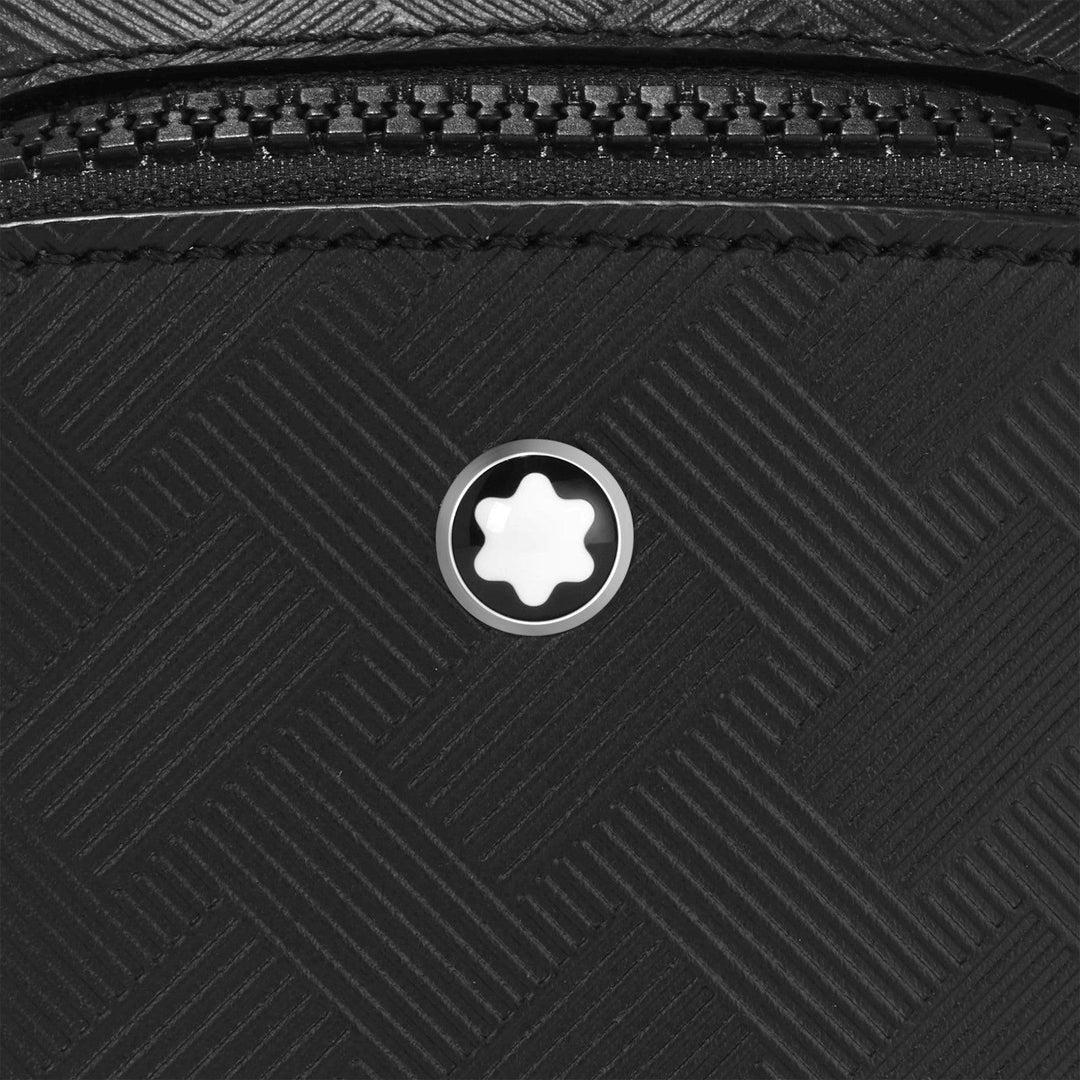 Mini torba na ramię Montblanc Explorer 3.0 czarna 131758 - Capodagli 1937