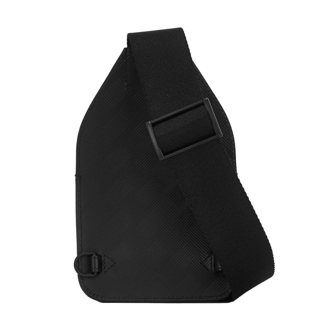 Mini torba na ramię Montblanc Explorer 3.0 czarna 131758 - Capodagli 1937